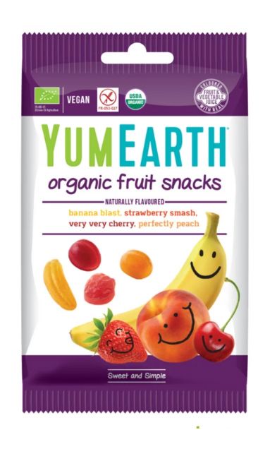 YumEarth, Organic fruit snacks, 50g