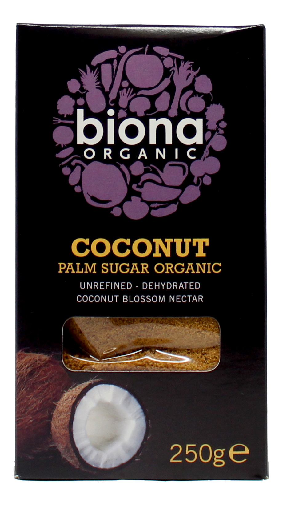 Biona Organic, coconut palm sugar, 250g