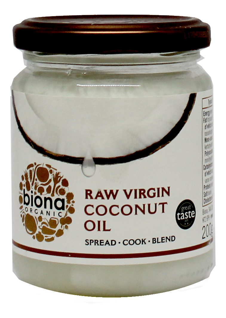 Biona Organic, organic coconut oil, 200g
