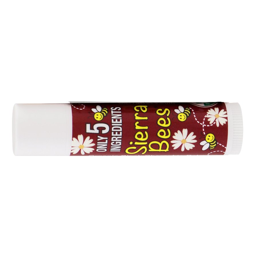 Sierra Bees, Organic Lip Balms, Black Cherry, 4.25g