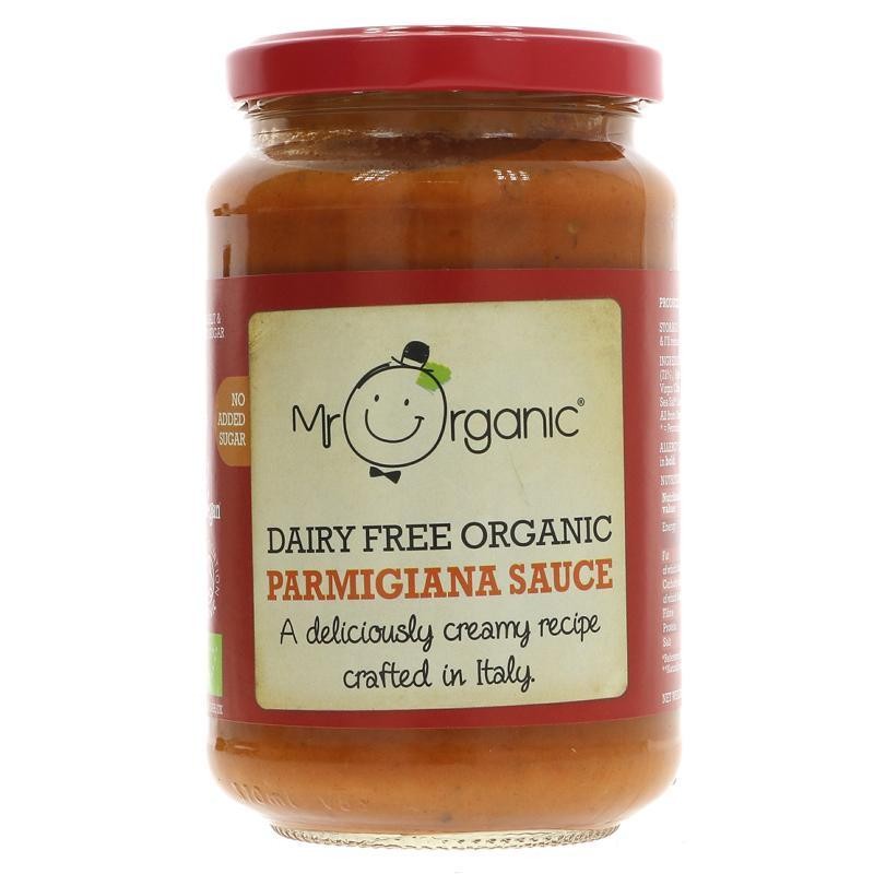 Mr.organic,Dairy free organic parmigiana sauce,350g