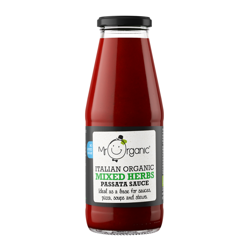 Mr.organic,Mixed herbs passata sauce,400g